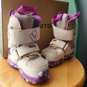 Mini Grom Burton Snow Boarding Boots toddler size 7